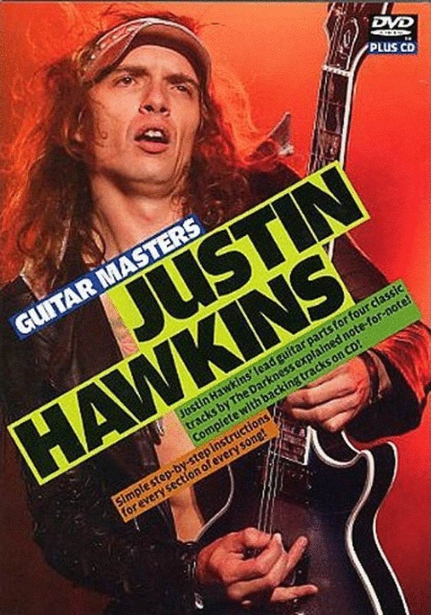 Guitar Masters Justin Hawkins CD Dvd