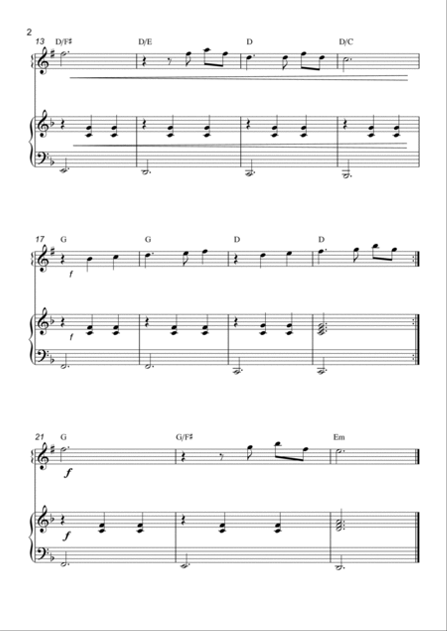 Married Life B-Flat Clarinet scores gallery preview page 3