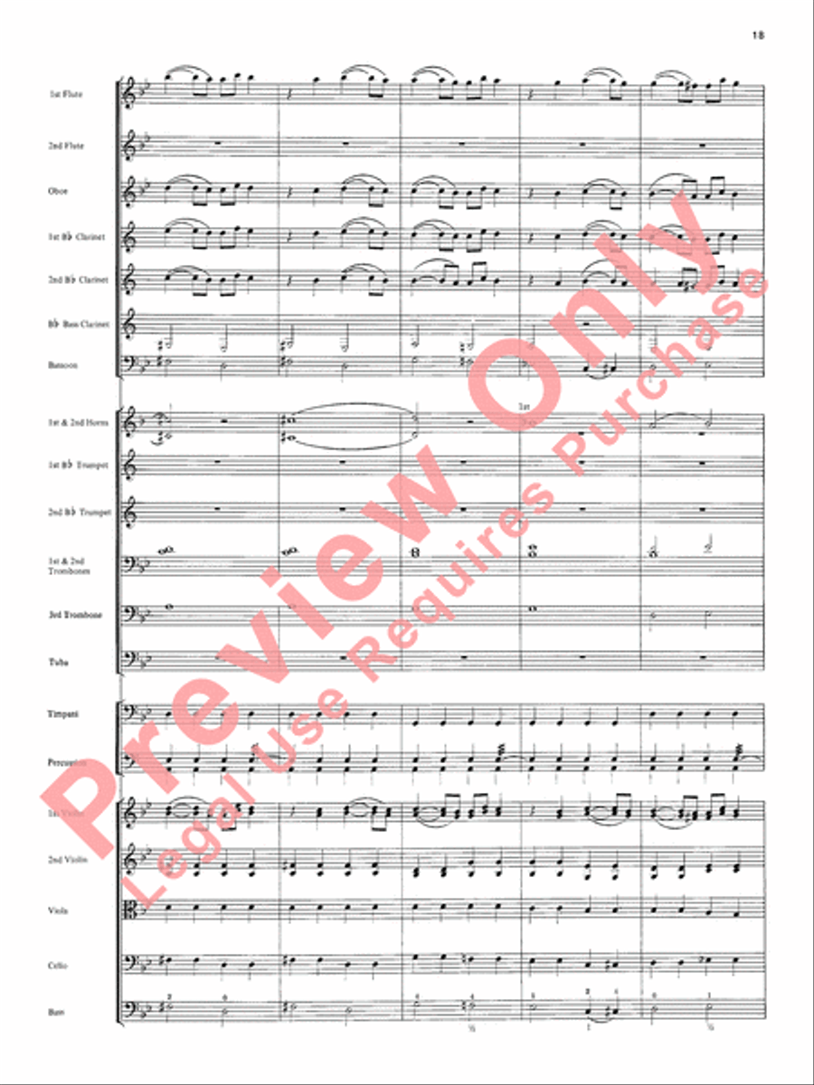 Two South American Tangos Full Orchestra scores gallery preview page 20