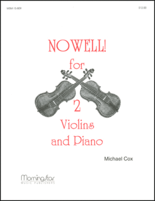 Nowell for Two Violins and Piano