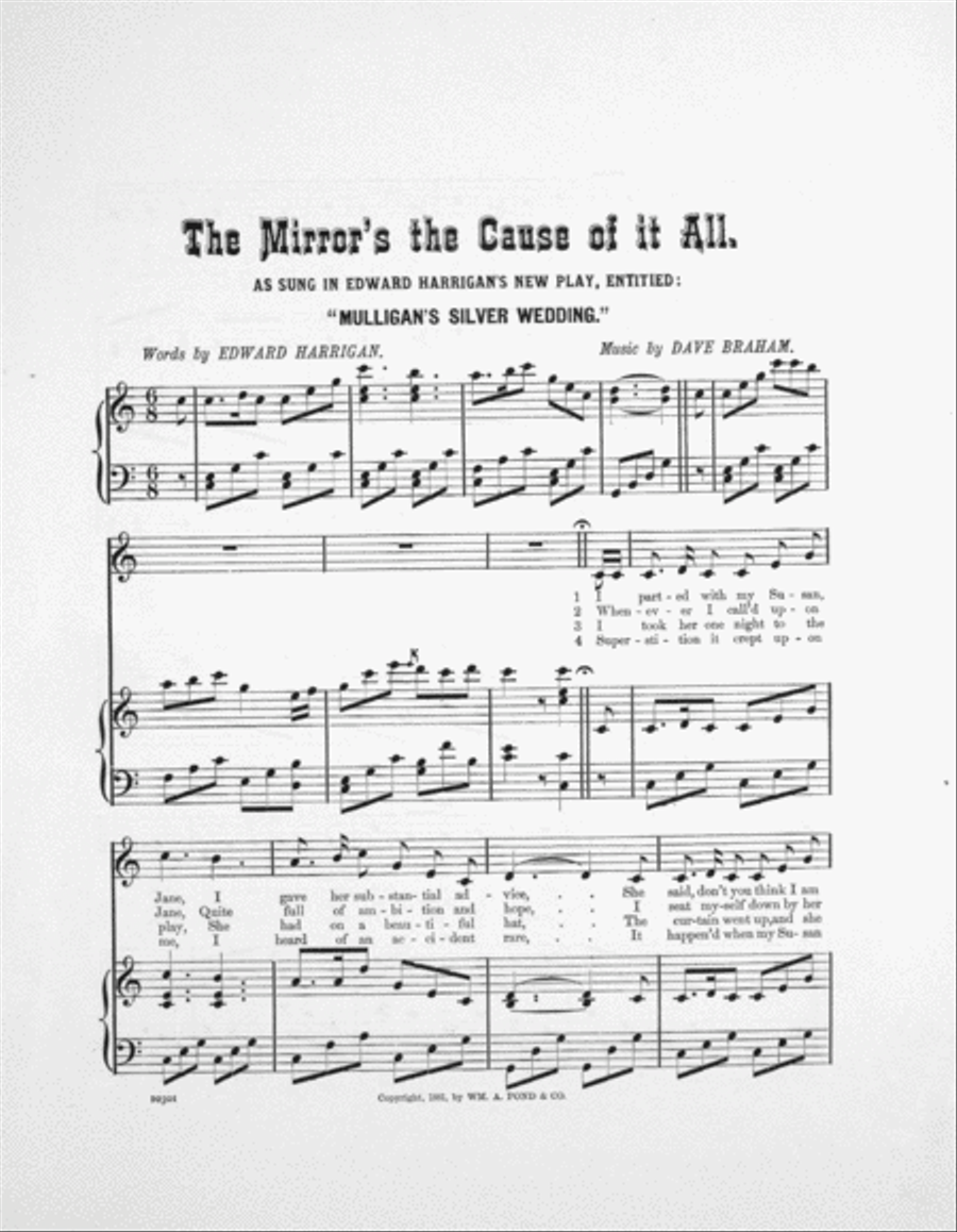 The Mirror's the Cause of it All Voice scores gallery preview page 2