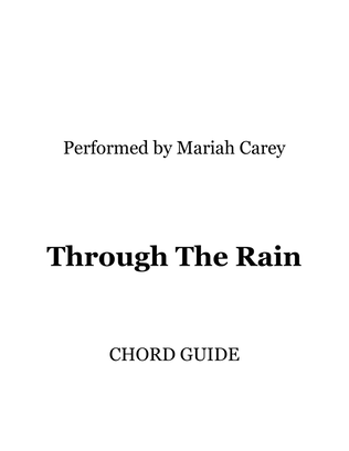 Book cover for Through The Rain