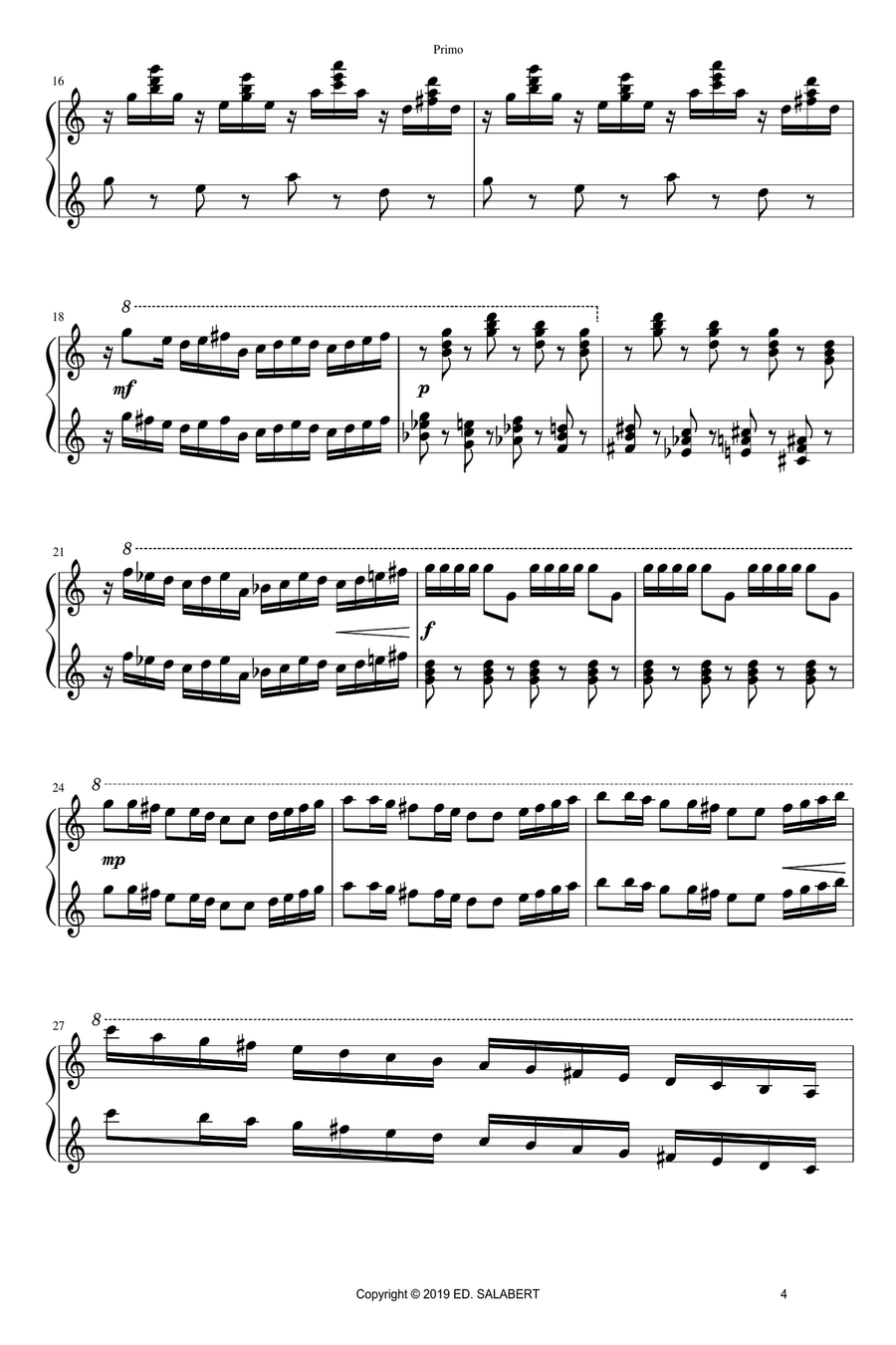 Scaramouche Set of Parts scores gallery preview page 4