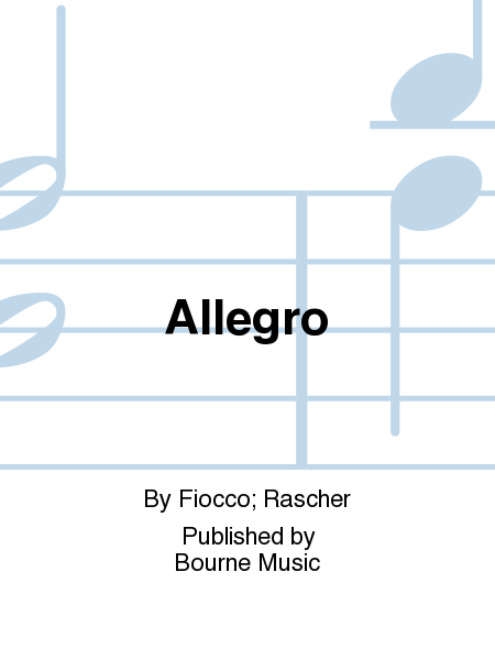 Allegro [Fiocco/Rascher]