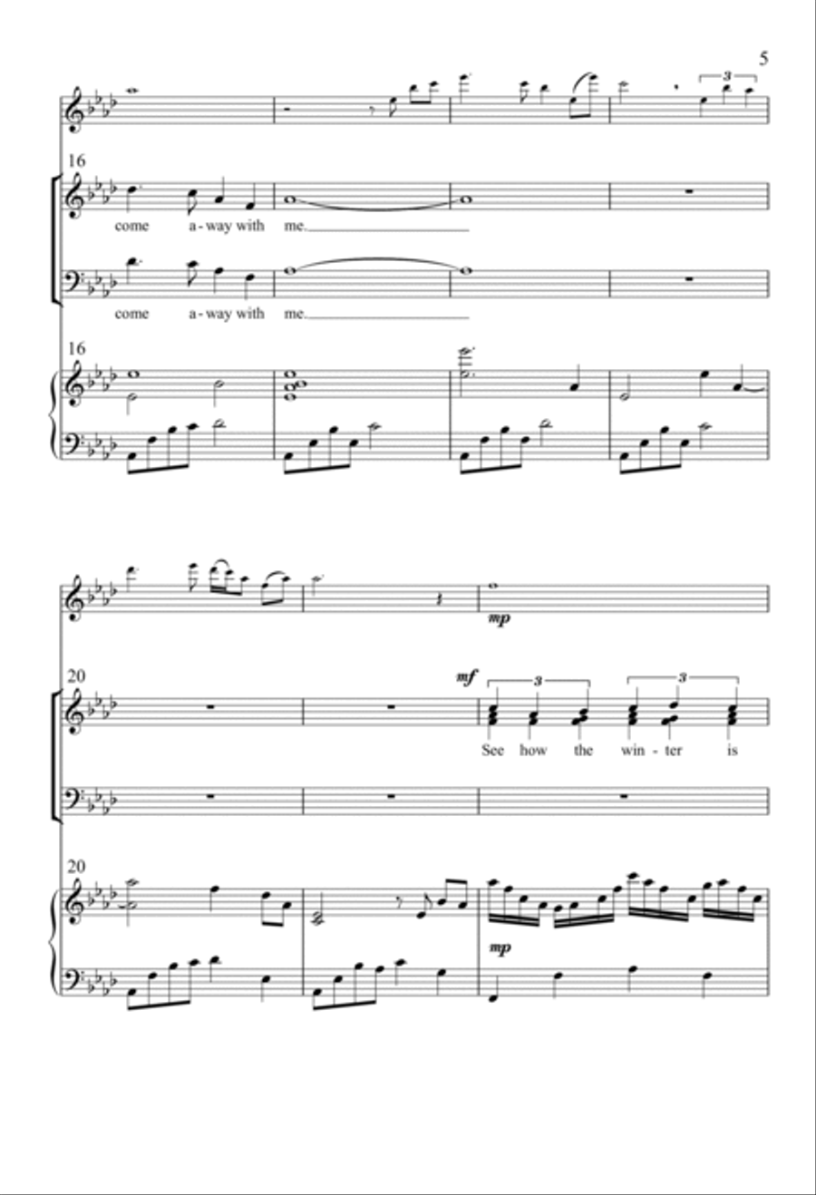 Rise Up, My Love 4-Part scores gallery preview page 3