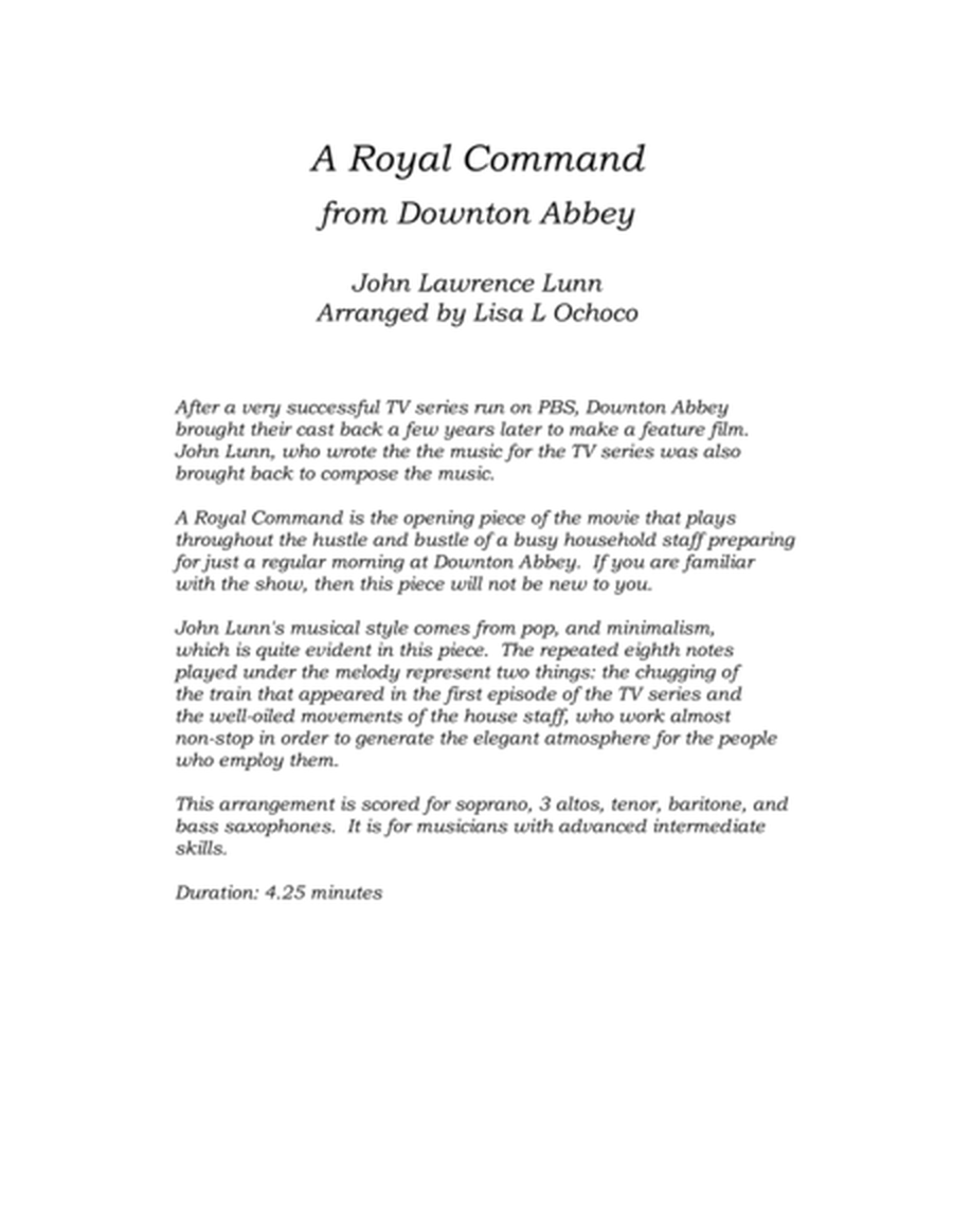 A Royal Command image number null