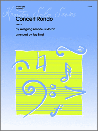 Book cover for Concert Rondo (K371)