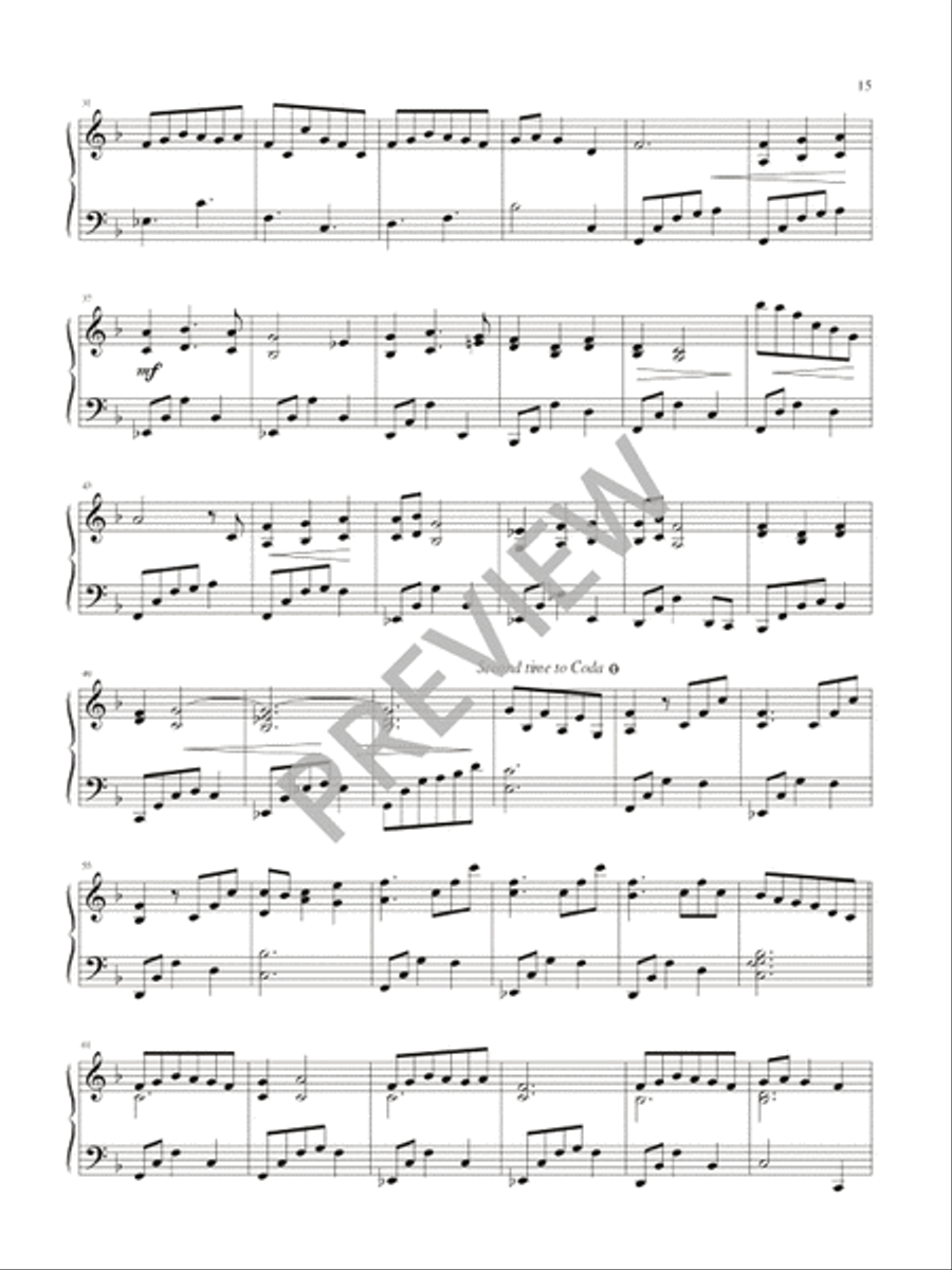 Seasons of Grace - Volume 1 Piano Solo scores gallery preview page 17