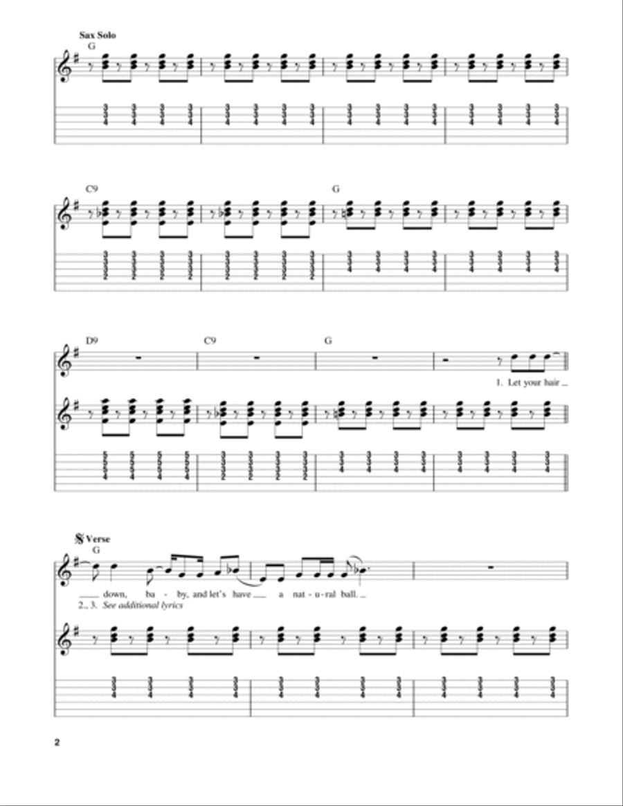 T-Bone Shuffle Acoustic Guitar scores gallery preview page 2