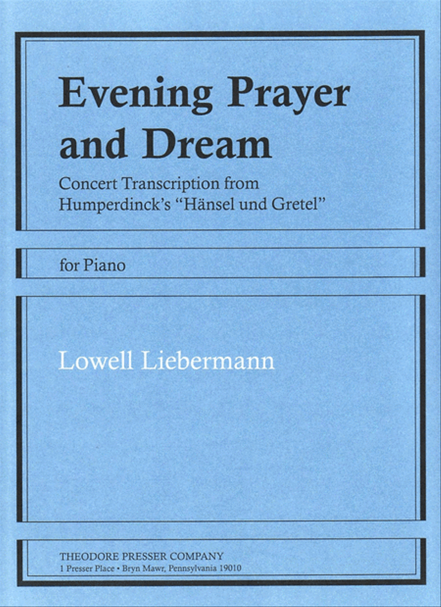 Evening Prayer And Dream Evening Prayer And Dream Chamber Music scores gallery preview page 1