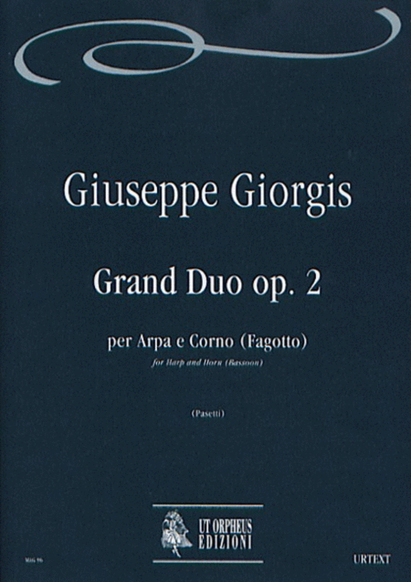 Grand Duo Op. 2 for Harp and Horn (Bassoon)