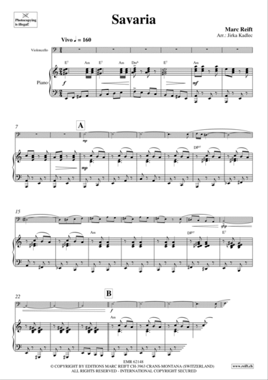 Savaria Piano Accompaniment scores gallery preview page 3