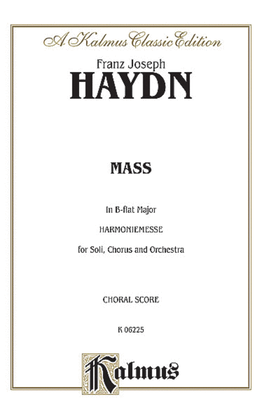 Book cover for Harmoniemesse in B-flat Major