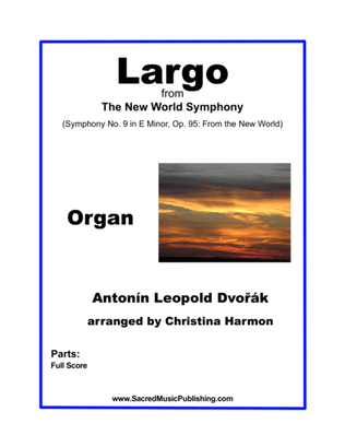 Book cover for Largo from the New World Symphony - Organ