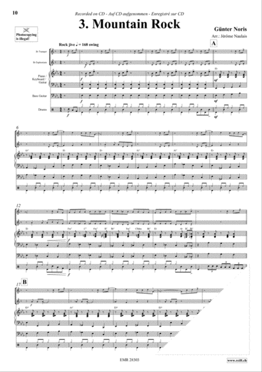 Let's Dance Volume 4 Let's Dance Volume 4 Brass Ensemble scores gallery preview page 5
