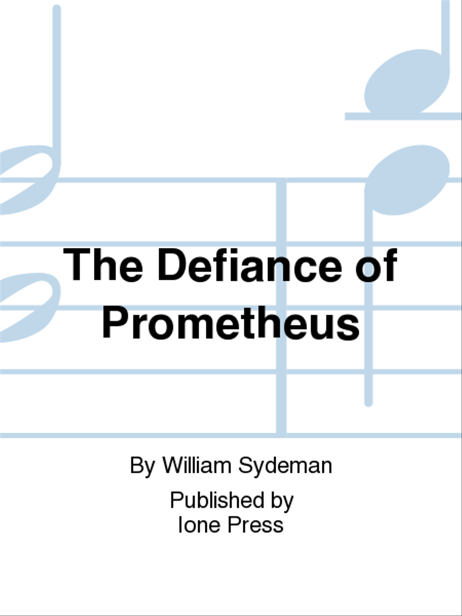 The Defiance of Prometheus 4-Part scores gallery preview page 1