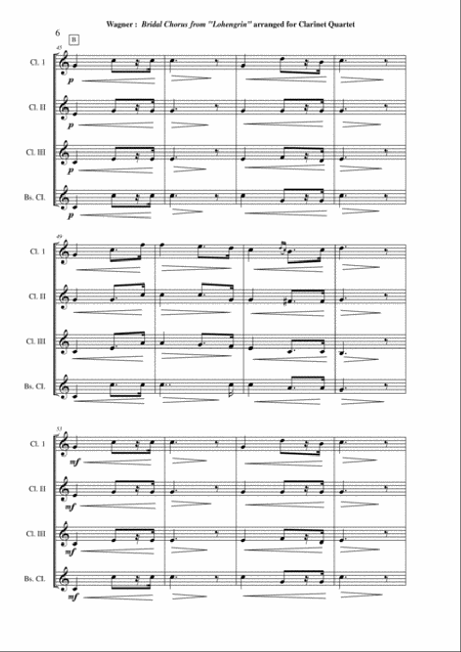Richard Wagner: Bridal Chorus, from 
