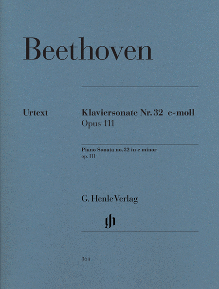 Beethoven, Ludwig van: Piano sonata C minor op. 111