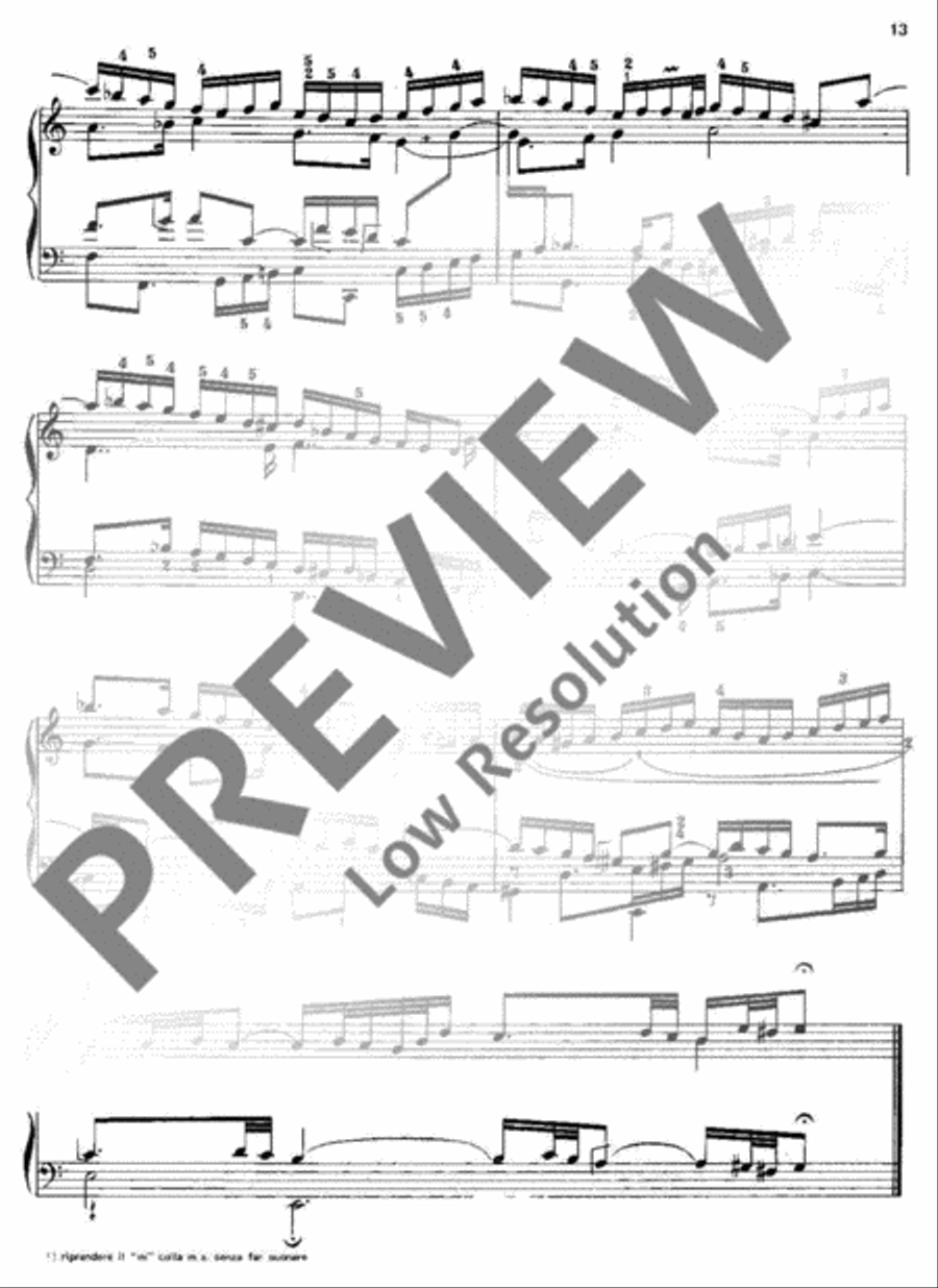 10 Chorale Preludes Piano Solo scores gallery preview page 18
