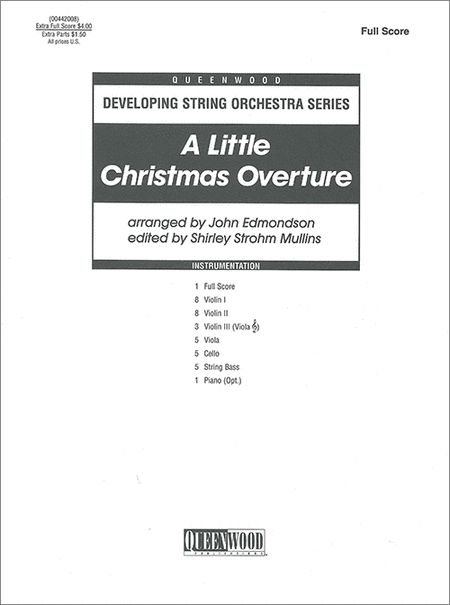A Little Christmas Overture - Score
