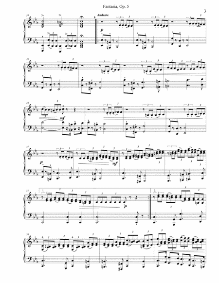 Fantasia in C Minor, Op. 5
