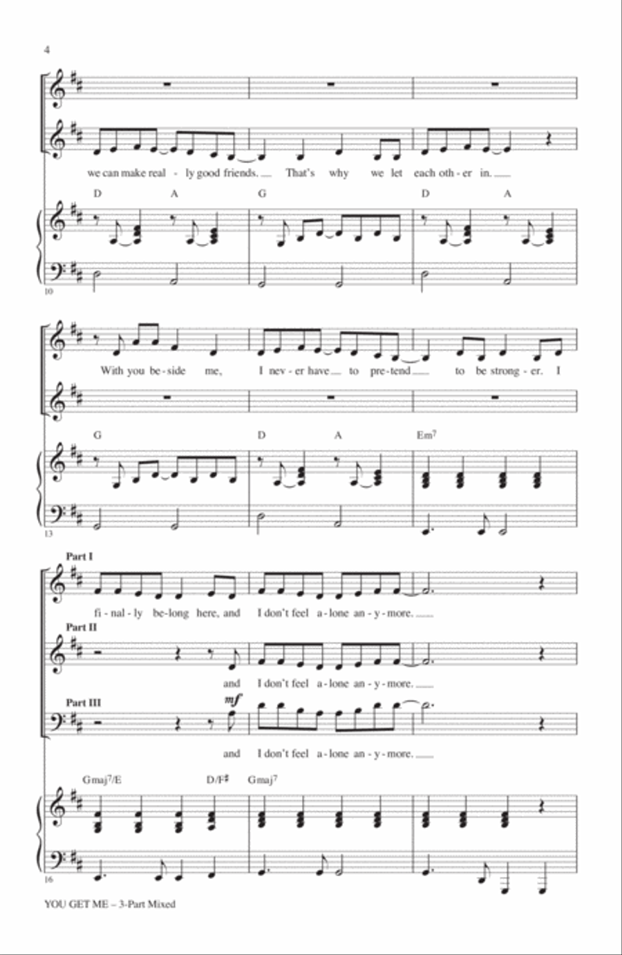 You Get Me 3-Part scores gallery preview page 2