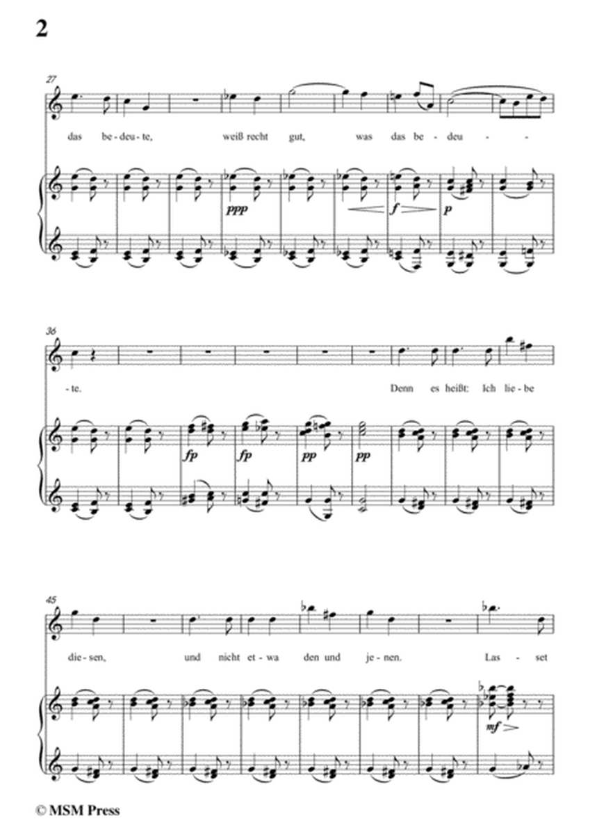 Schubert-Geheimes,Op.14 No.2,in C Major,for Voice&Piano image number null