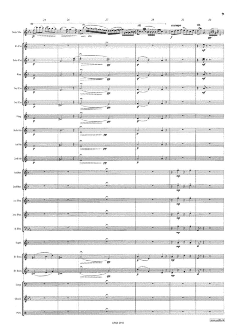 Zigeunerweisen Brass Band scores gallery preview page 10