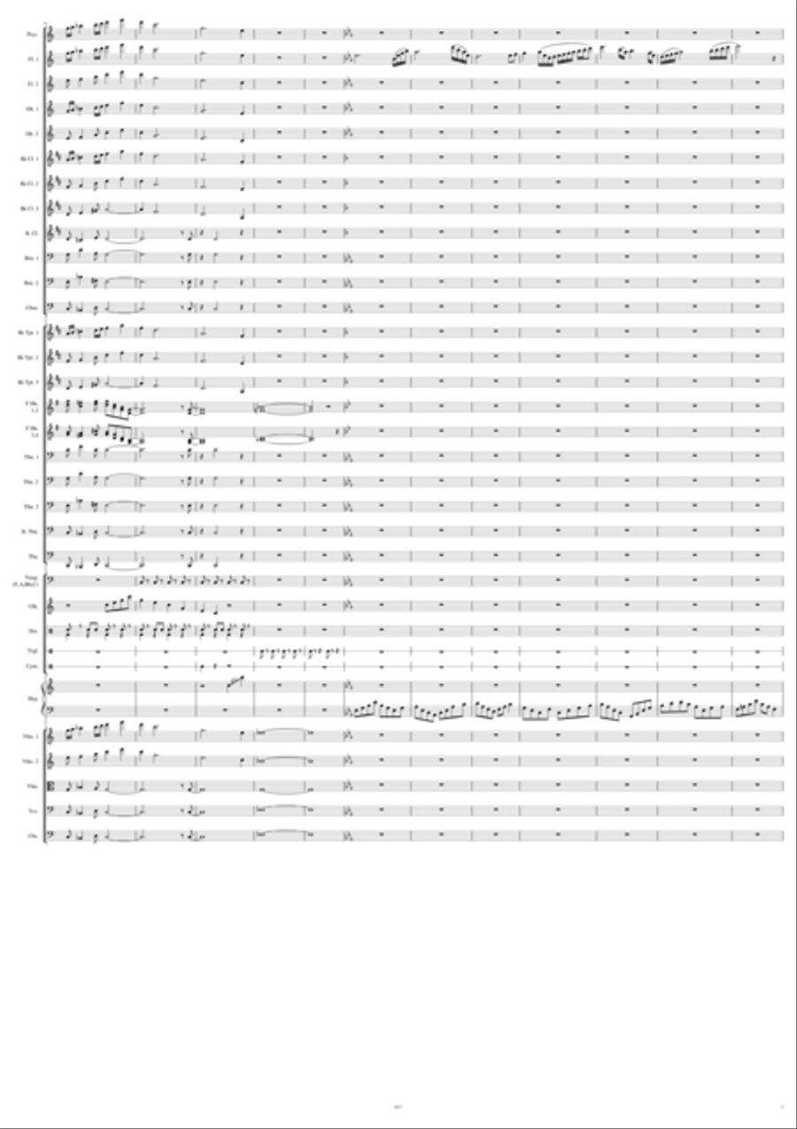 The Dragonslayer Full Orchestra scores gallery preview page 5
