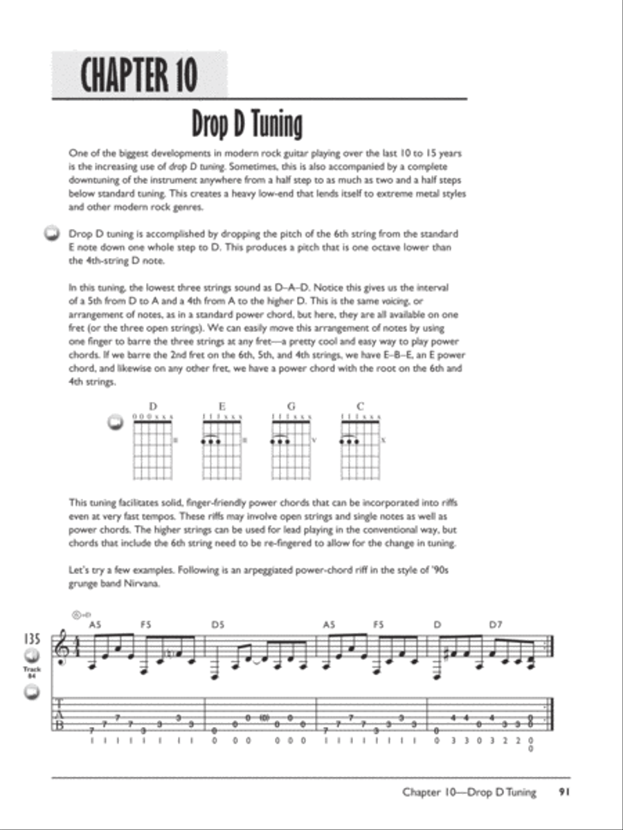 Complete Rock Guitar Method Electric Guitar scores gallery preview page 6