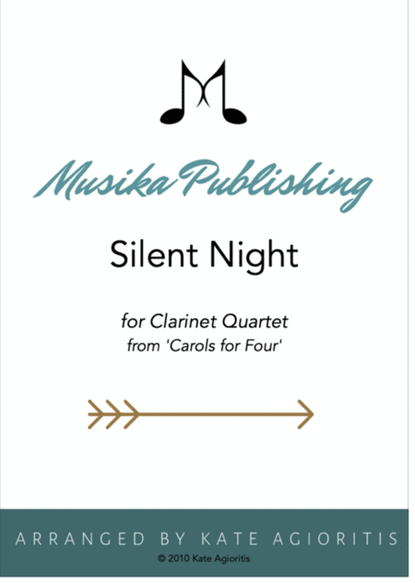 Silent Night - Clarinet Quartet image number null