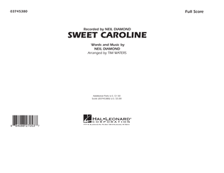 Book cover for Sweet Caroline - Full Score