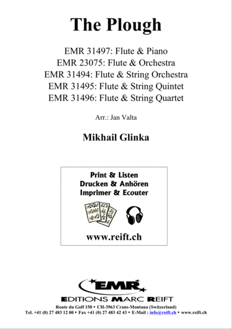 The Plough The Plough Flute Solo scores gallery preview page 1