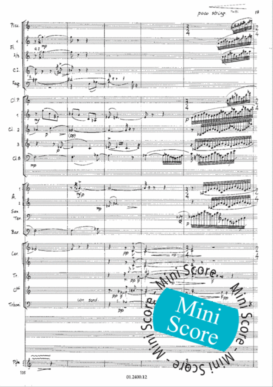 Aratoro I Aratoro I Concert Band scores gallery preview page 23