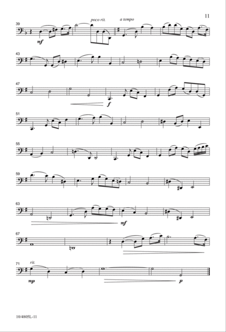 God Is All You Need God Is All You Need 4-Part scores gallery preview page 11