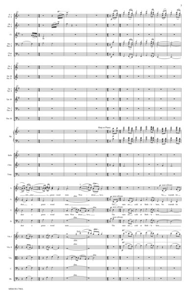 The Hills Are Bare at Bethlehem (Downloadable Full Score and Instrumental Parts)