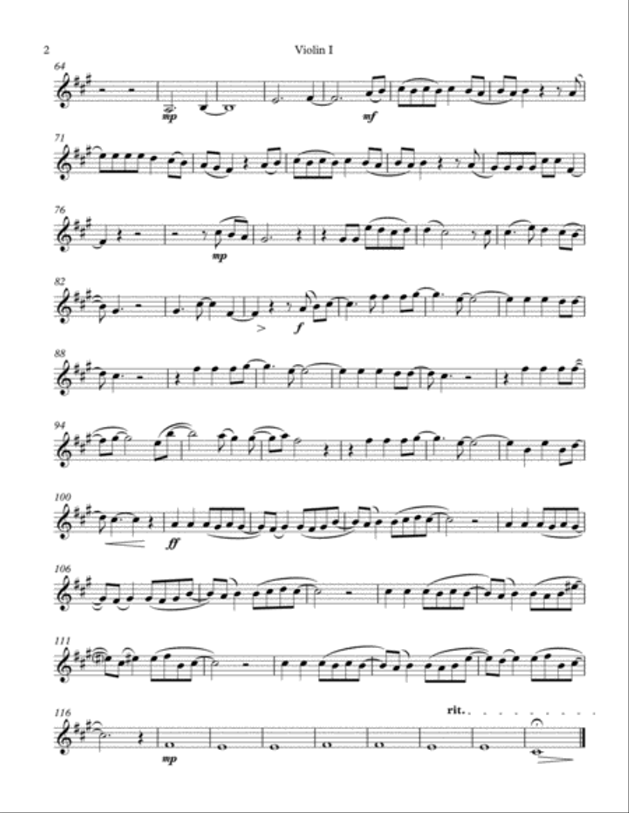 Everything I Wanted Everything I Wanted String Quartet scores gallery preview page 2