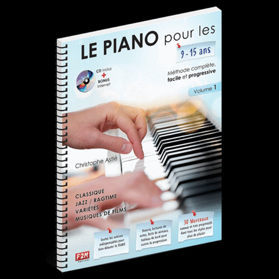 Le Piano Pour Les 9-15 Ans Vol 2 Piano Method scores gallery preview page 1