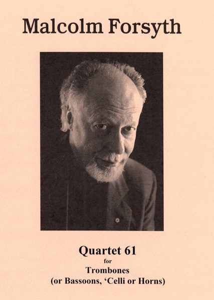 Quartet '61 for Trombone Quartet image number null