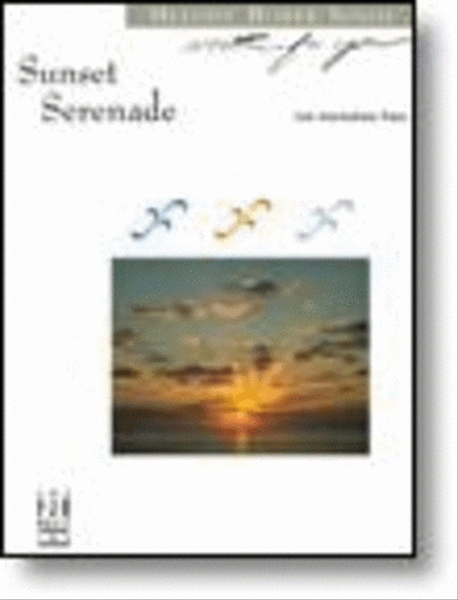Sunset Serenade Sunset Serenade Piano Solo scores gallery preview page 1