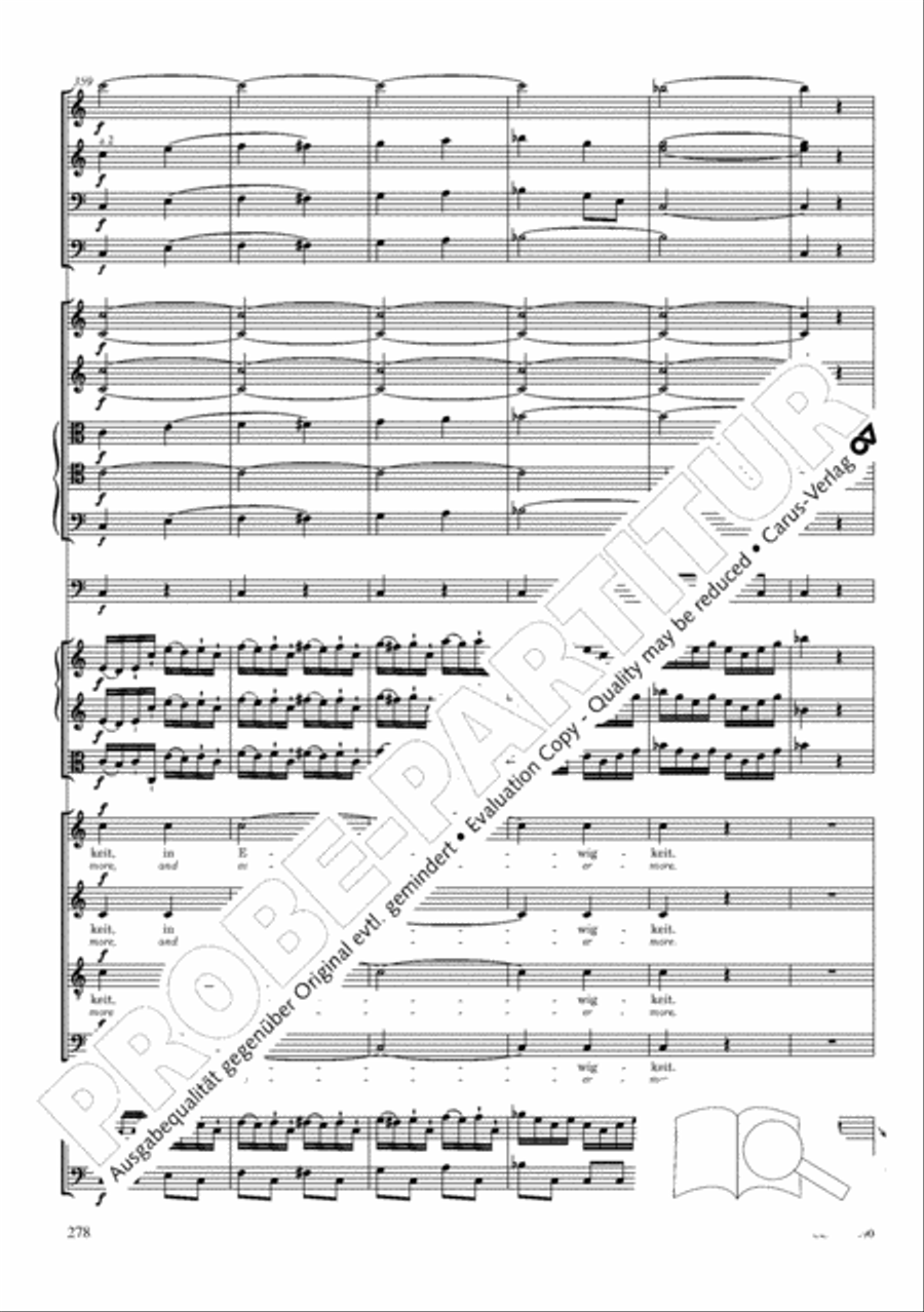 The Creation (Die Schopfung) 4-Part scores gallery preview page 298