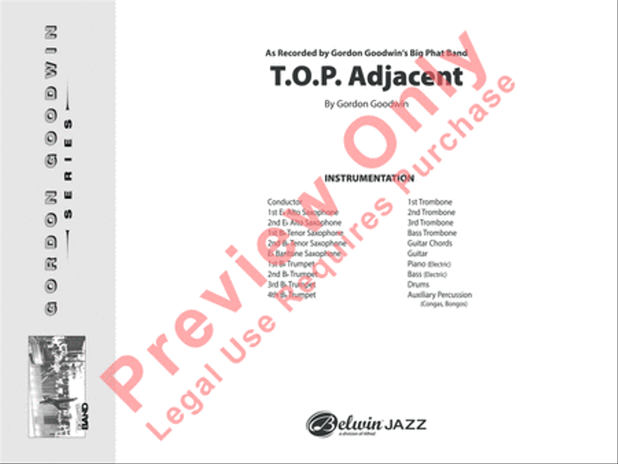 T.O.P. Adjacent Jazz Ensemble scores gallery preview page 2