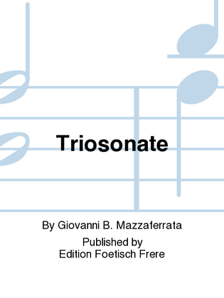 Book cover for Triosonate D-Dur
