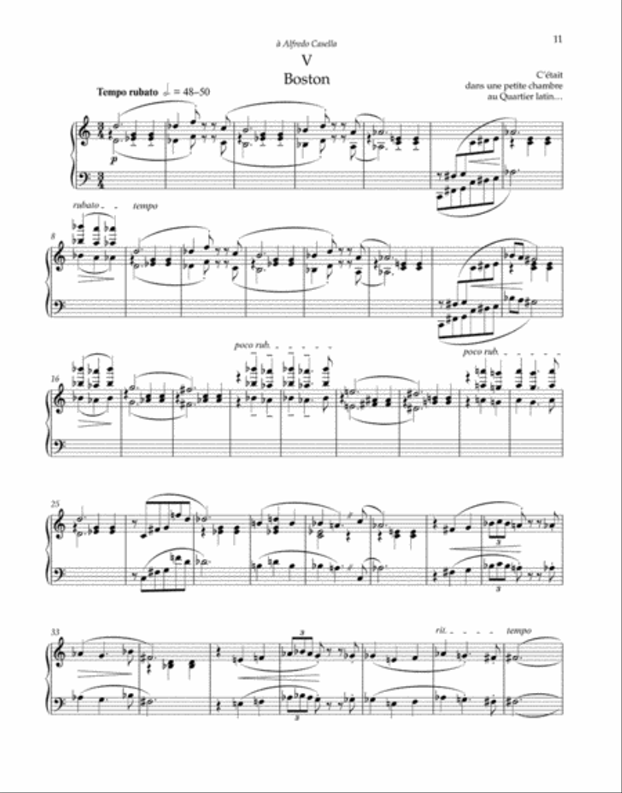 Jazz-inspired Works for Piano Piano Solo scores gallery preview page 2