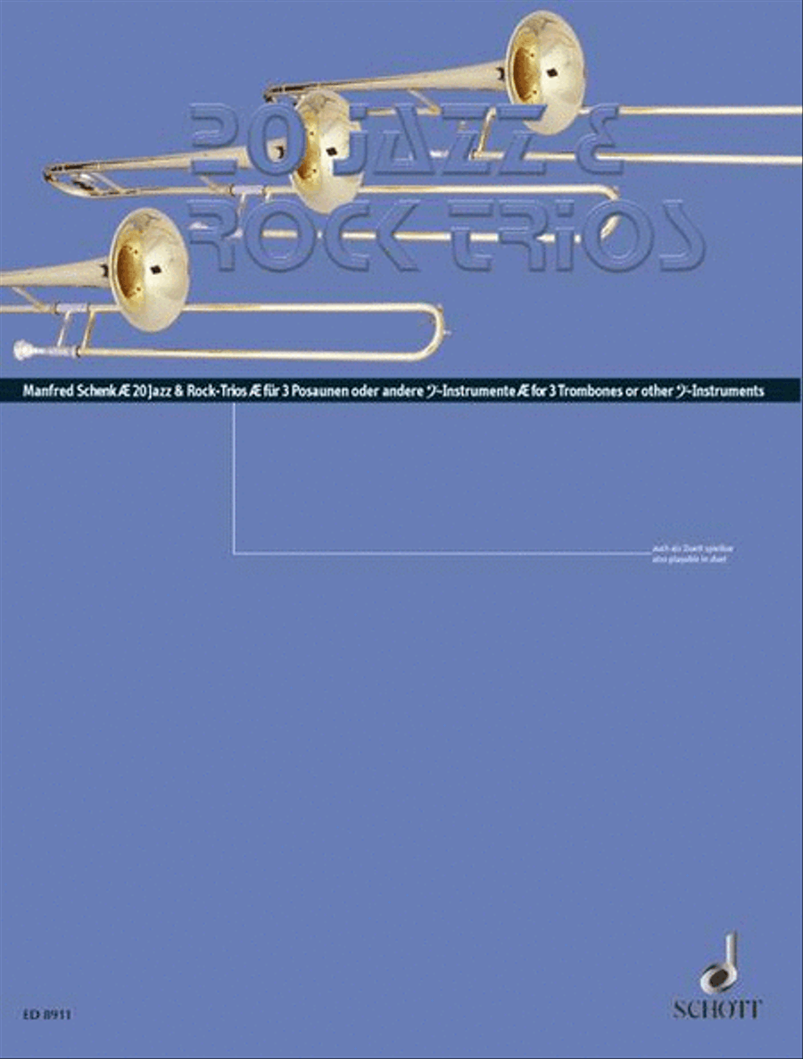 Jazz & Rock Trios 20 3trb Parts Trombone Trio scores gallery preview page 1