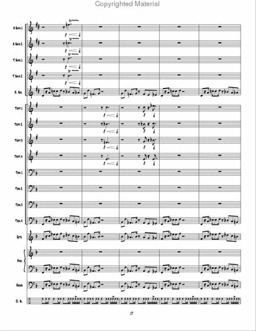 Graphic Details Jazz Ensemble scores gallery preview page 18