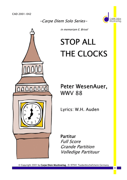 Stop all the Clocks image number null