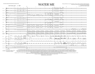 Water Me (arr. Tom Wallace) - Full Score