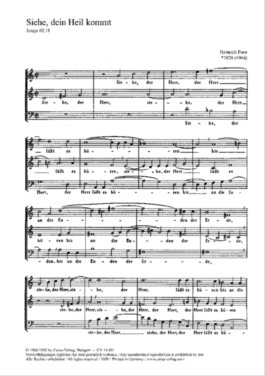 Poser; Poos: Zwei Weihnachtsstucke Score scores gallery preview page 1