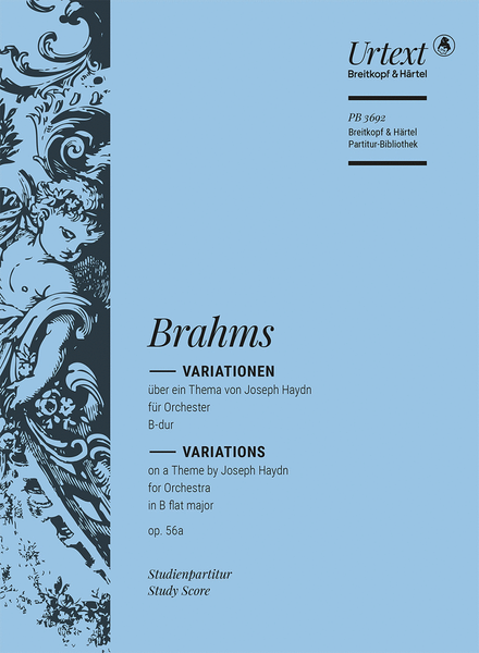 Variations on a Theme by Joseph Haydn in Bb major Op. 56a by Johannes Brahms Orchestra - Sheet Music